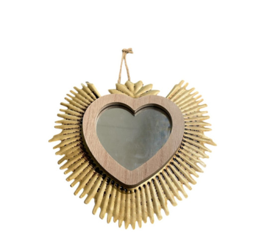 MIROIR SUSPENDU COEUR