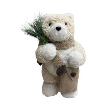 OURS AVEC ECHARPE ET SAC