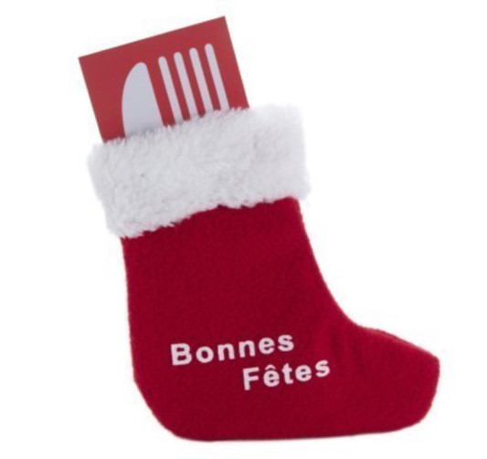 CHAUSSETTE DE NOEL POLAIRE