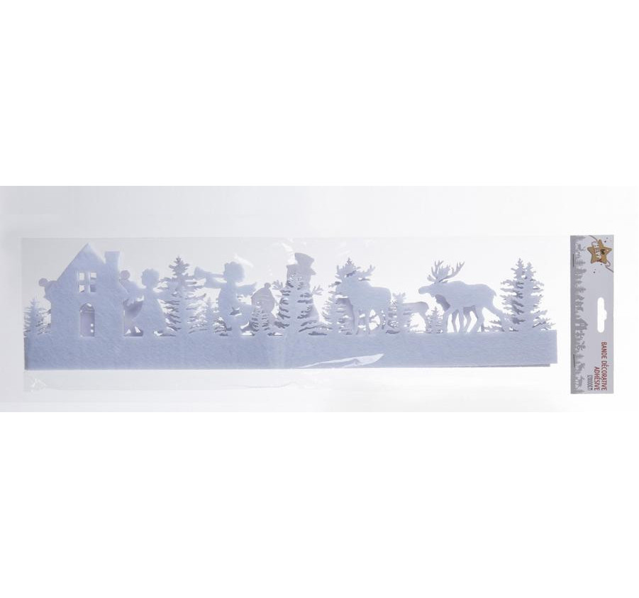 STICKER BANDEROLE ANIMAUX DE