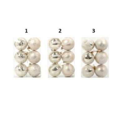 SET DE 6 BOULES DE NOEL