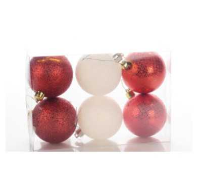 COFFRET 6 BOULES DE NOEL