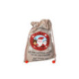 SAC DE NOEL EN TOILE DE JUTE