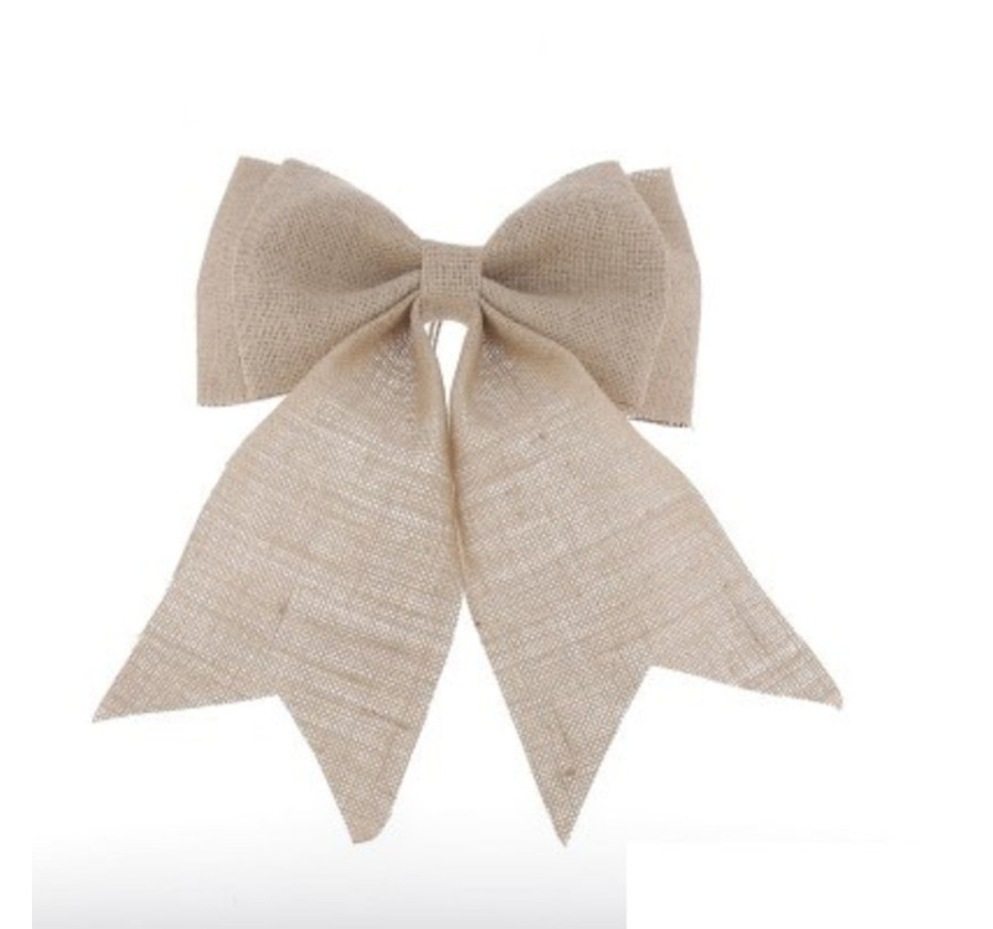 NOEUD DECORATIF EN JUTE A