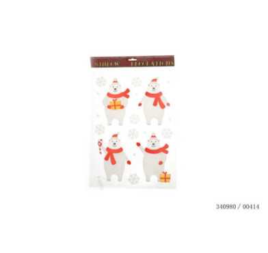 STICKERS OURS POLAIRE X4PIECES