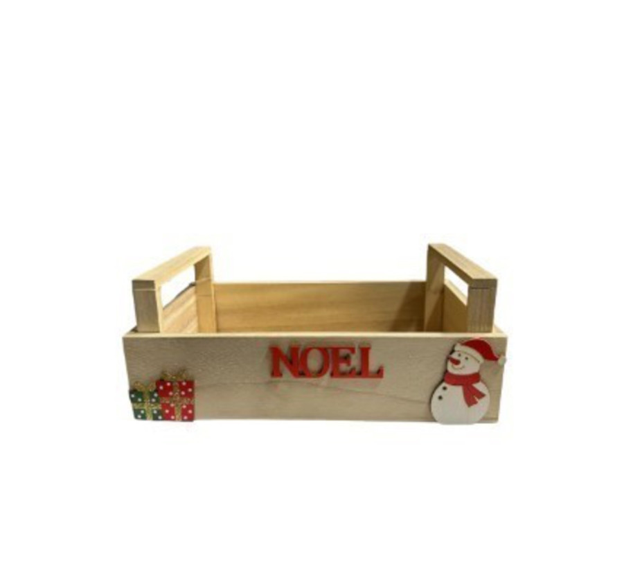 CAGETTE EN BOIS NOEL GRAND
