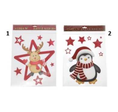 STICKERS ANIMAL DE NOEL AVEC