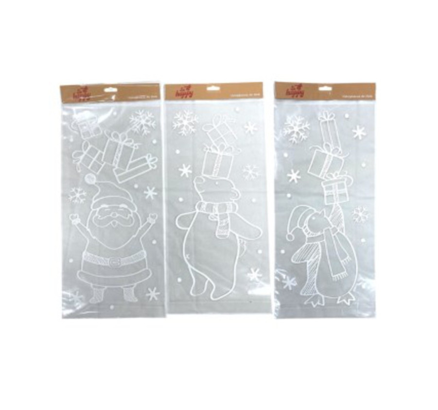 STICKERS  23X49CM BLANC