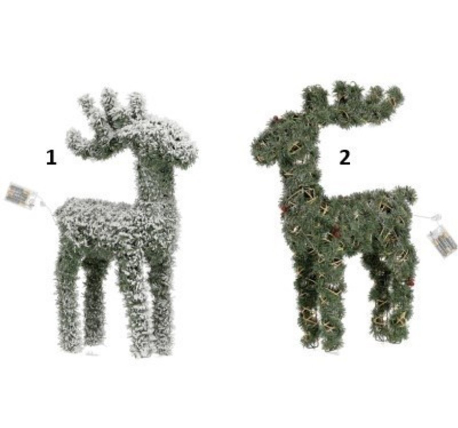 CERF LUMINEUX EN METAL