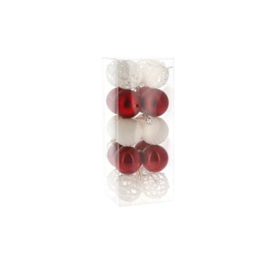 COFFRET DE 20 BOULES DE NOEL