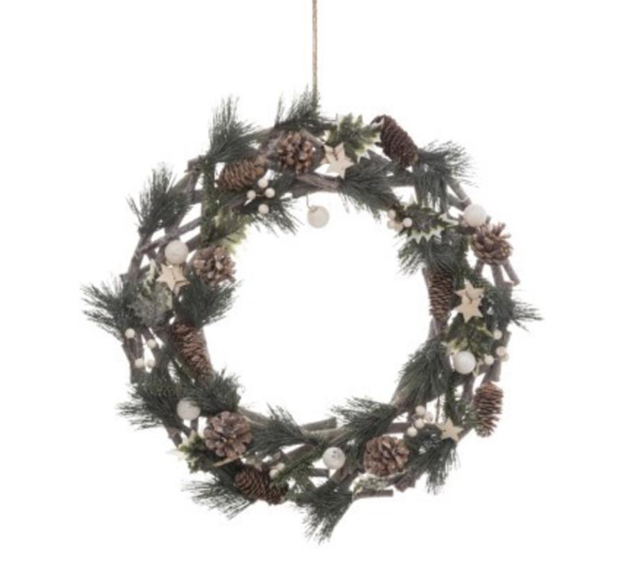 COURONNE DECORATIVE D.50CM