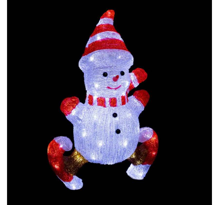 BONHOMME DE NEIGE AVEC PATINS