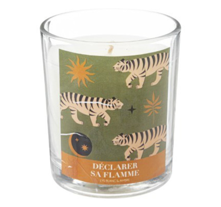 BOUGIE PARFUMEE POT EN VERRE