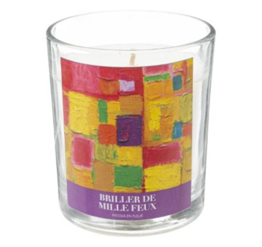 BOUGIE PARFUMEE POT EN VERRE