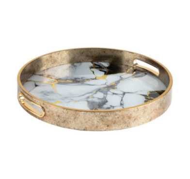 PLATEAU INAYA EFFET MARBRE