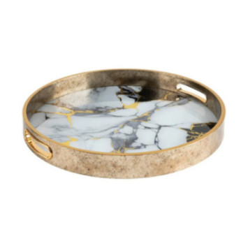 PLATEAU INAYA EFFET MARBRE