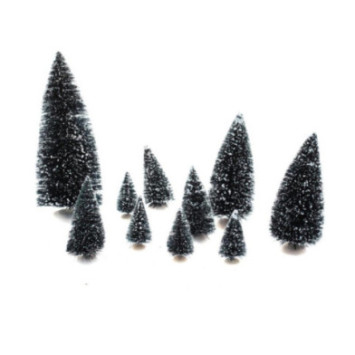 SET DE 10 SAPINS POUR GARNIR