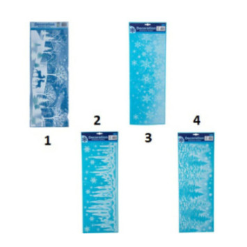 DECORATION DE VITRE PAILLETTE