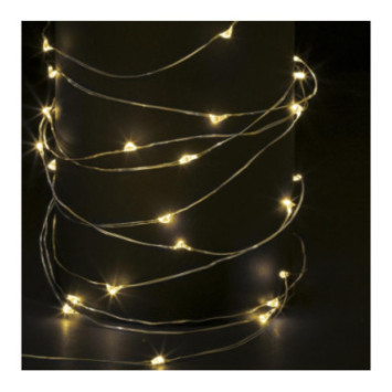 GUIRLANDE COPPER 100LED BLANC