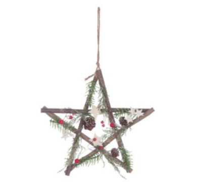 ETOILE DE BRACHAGES EN BOIS