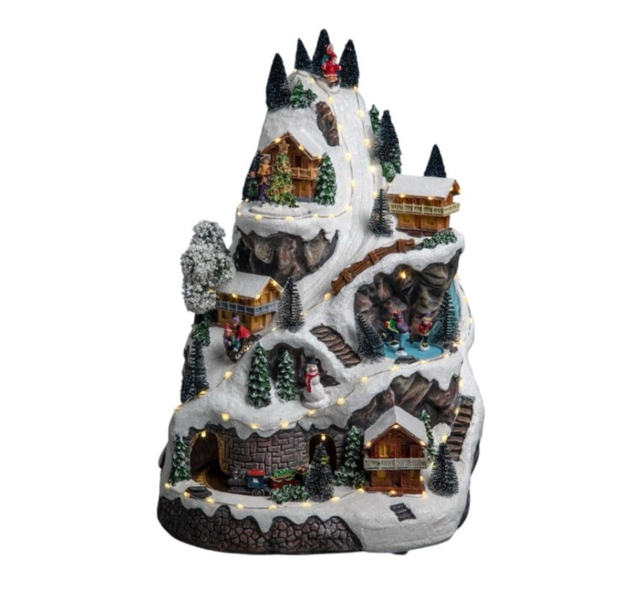 MONTAGNE POUR VILLAGE DE NOEL