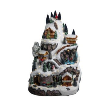 MONTAGNE POUR VILLAGE DE NOEL
