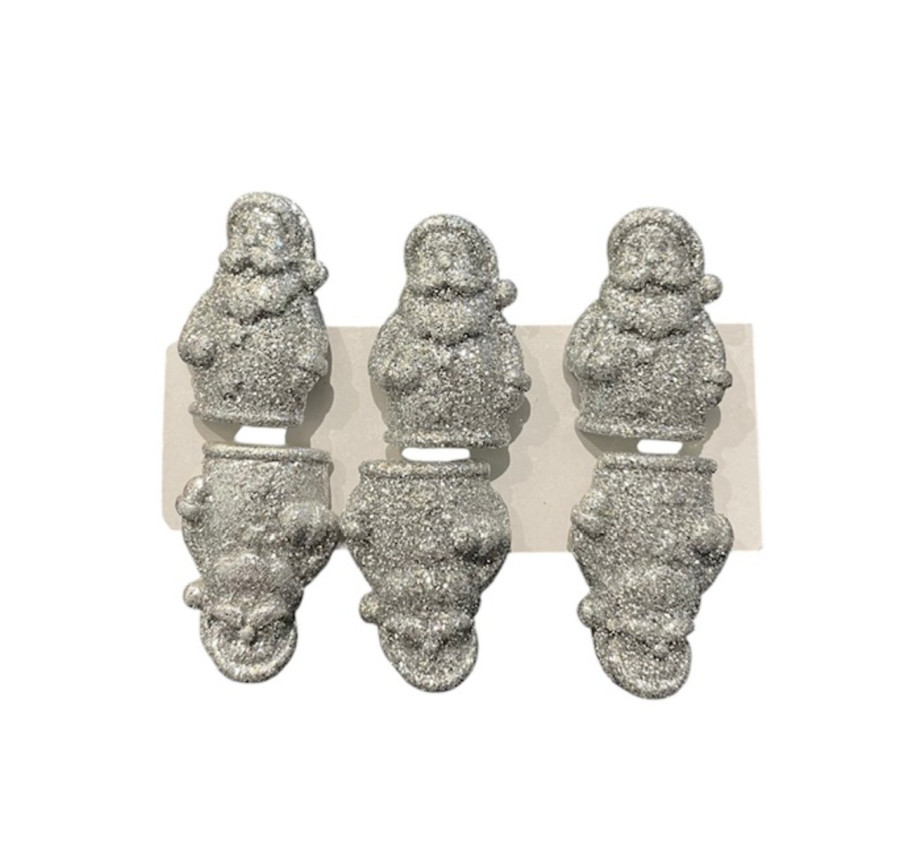 PERE NOEL PAILLETTE SUR PINCE