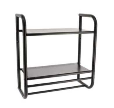 ETAGERE MURALE METAL NOIR