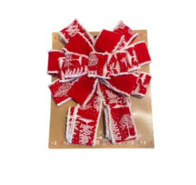 NOEUD GEANT HAUT DE SAPIN