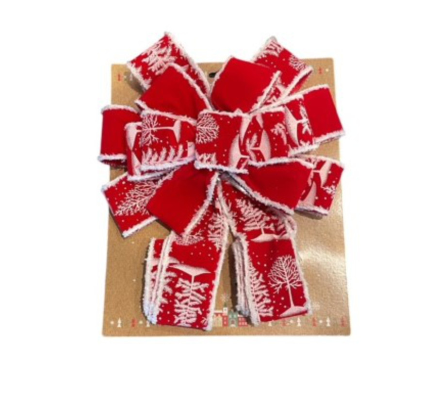 NOEUD GEANT HAUT DE SAPIN