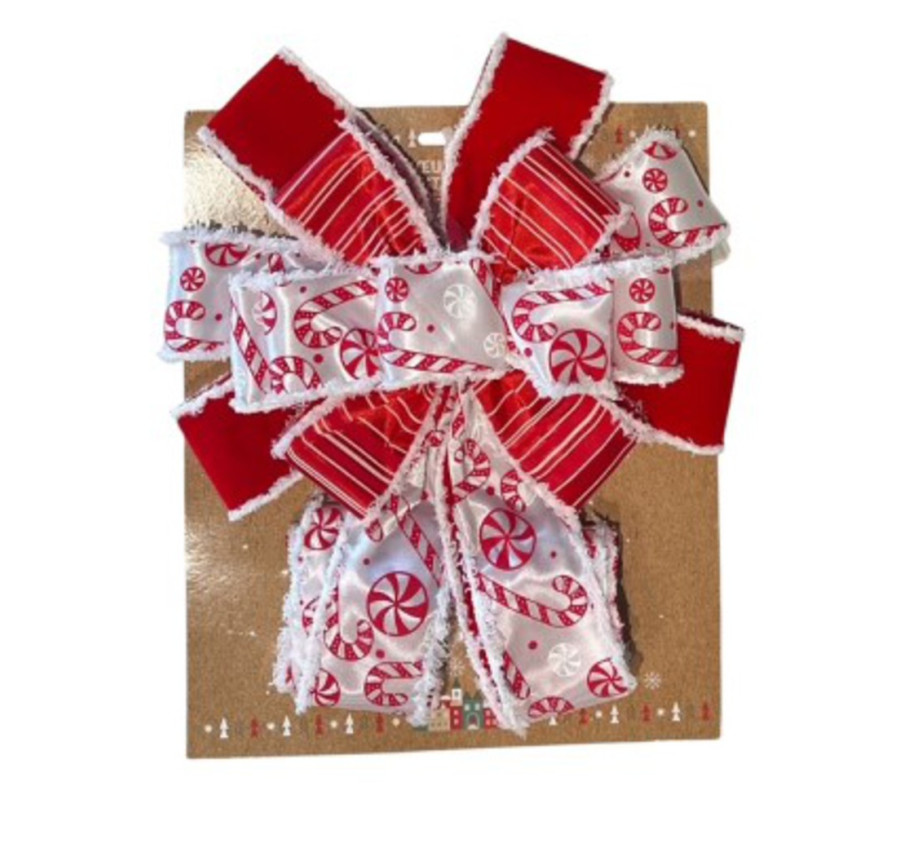 NOEUD GEANT HAUT DE SAPIN