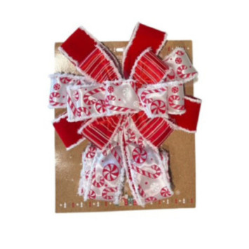 NOEUD GEANT HAUT DE SAPIN