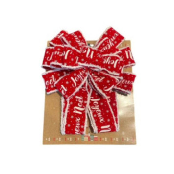 NOEUD GEANT HAUT DE SAPIN