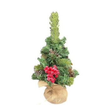 SAPIN DE NOEL AVEC HOUX 30CM