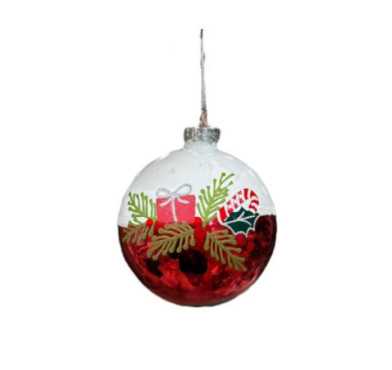 BOULE DE NOEL 8CM