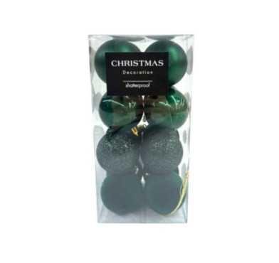 BOITE DE 16 BOULES DE NOEL