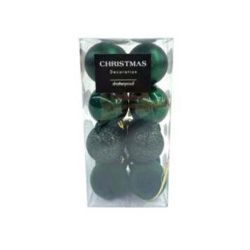 BOITE DE 16 BOULES DE NOEL