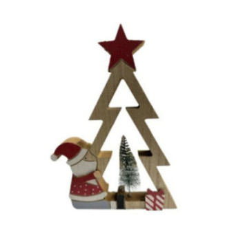 SAPIN EN BOIS A POSER