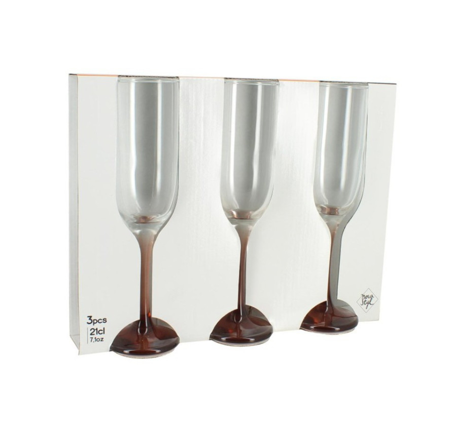 FLUTE A CHAMPAGNE X3PCS