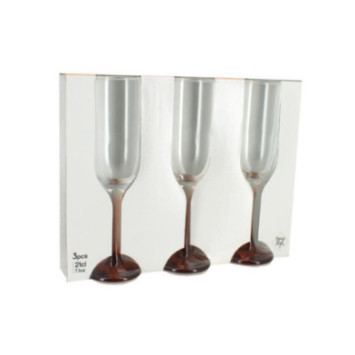 FLUTE A CHAMPAGNE X3PCS