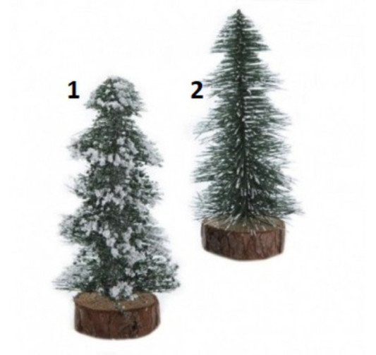 SAPIN SUR RODIN DE BOIS