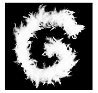 GUIRLANDE PLUME DE BOA 1M80