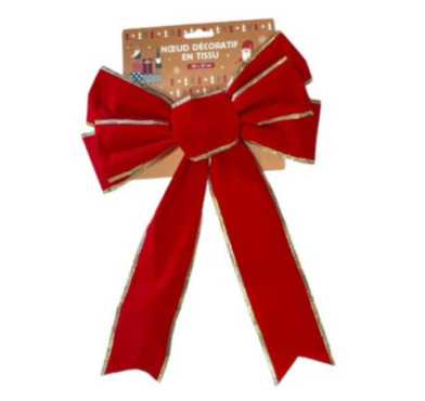 NOEUD DECORATIF EN TISSU