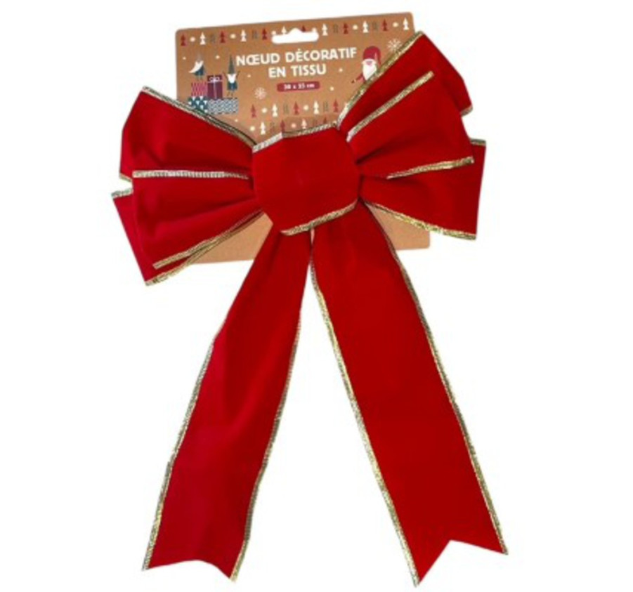 NOEUD DECORATIF EN TISSU