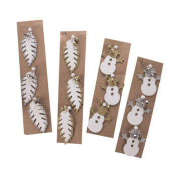 BLISTER DE 3 SUJETS DE NOEL