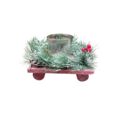 PHOTOPHORE BUCHE 18X15X16CM