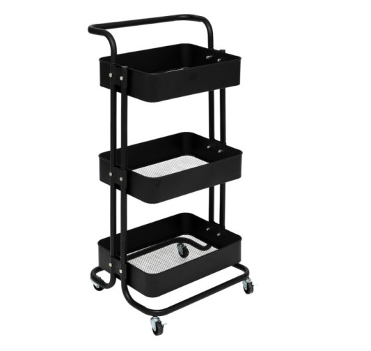 DESSERTE A ROULETTES 3 NIVEAUX