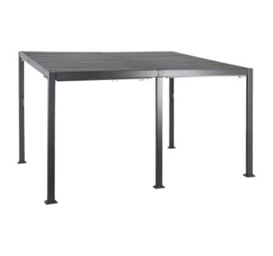 PERGOLA AVEC TOIT A LAMES