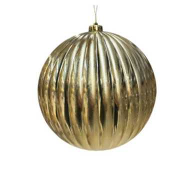 BOULE DE NOEL STRIEE 20CM