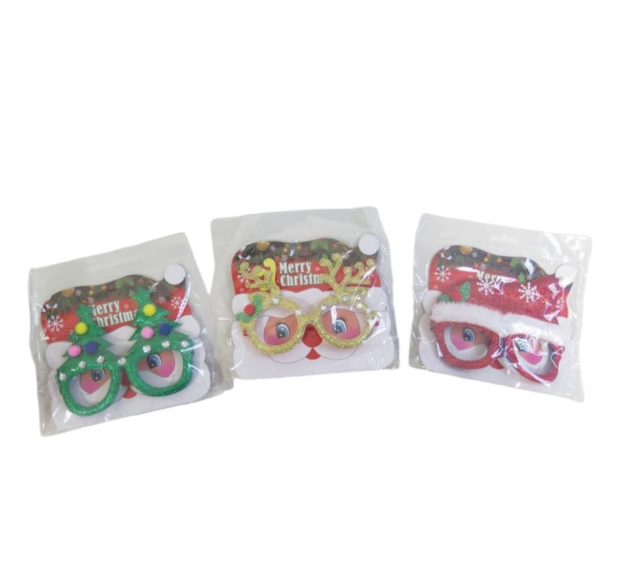 LUNETTES EN FORME DE PERE NOEL